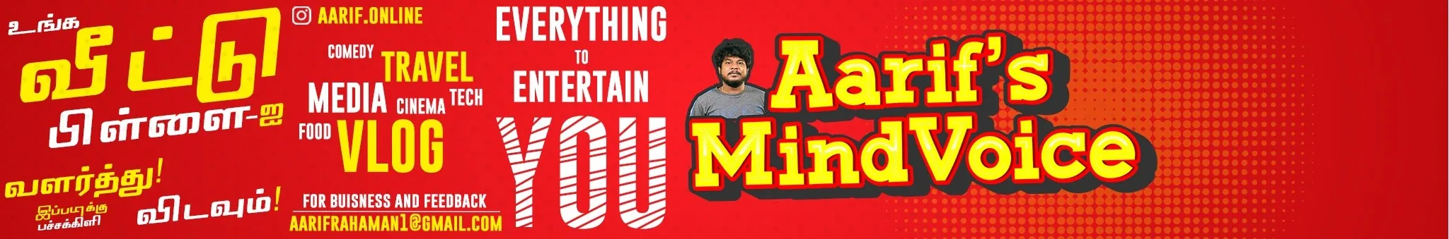 Profile Banner of Aarif's MindVoice