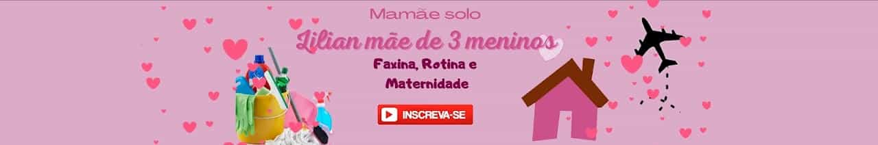 Lilian mãe de 3 meninos