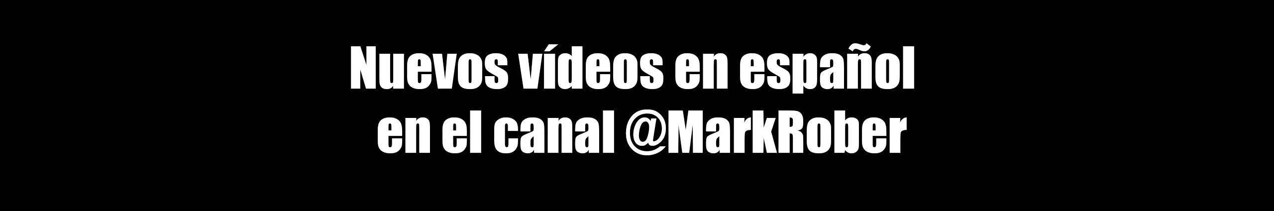 Profile Banner of Mark Rober en Español