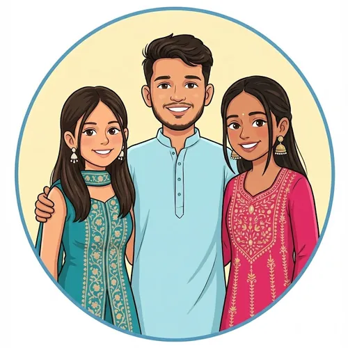 The Unfiltered siblings 