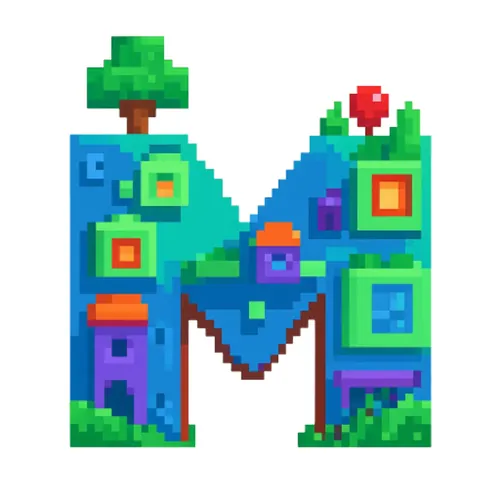 Mundos Anime - Pixel Art