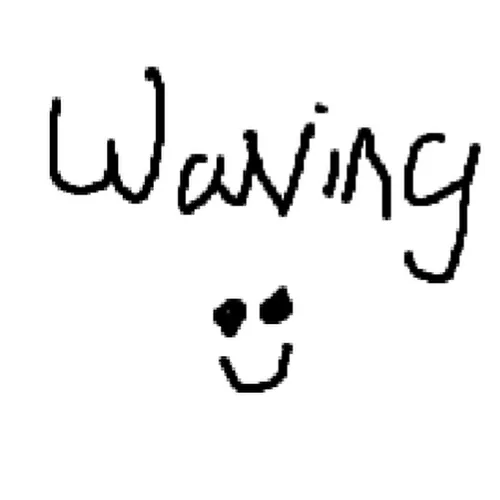 waving
