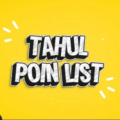 TAHUL POIN LIST