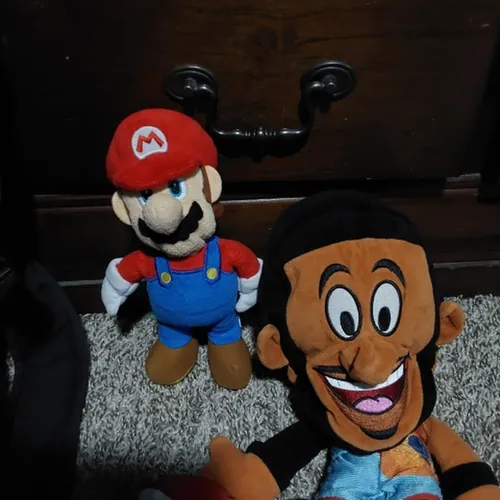 Mario and LeBron James Plush Adventure